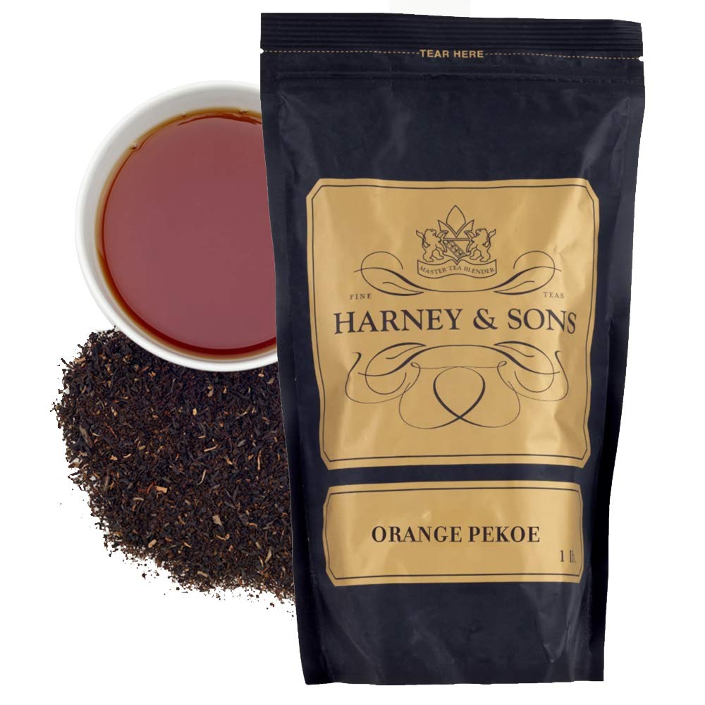 Orange Pekoe Loose Leaf Black Tea by Harney & Sons – 16 Ounce (Pack of 1), Brown, Model 32-0061
