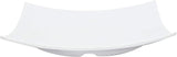 Thunder Group Classic white melamine dinnerware collection 12 3/8" flare plate, 2" deep, comes in dozen