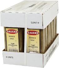 C.F. Sauer Foods Rubbed Sage, 6 Ounce -- 6 per case.