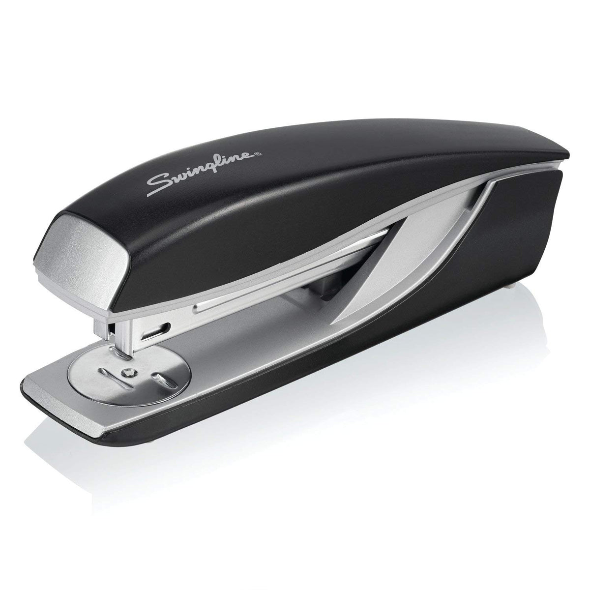 Stapler, NeXXt Series Style, Desktop Stapler, 40 Sheet Capacity, Black () by Swingline – Plastic, Black, Model 55657094