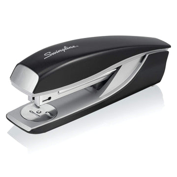 Stapler, NeXXt Series Style, Desktop Stapler, 40 Sheet Capacity, Black () by Swingline – Plastic, Black, Model 55657094