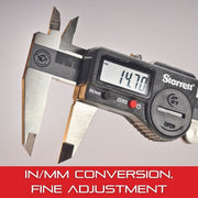 Starrett 0-24" / Steel / LCD Digital Calipers