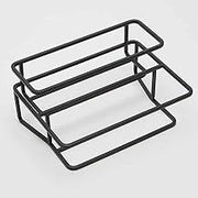 American METALCRAFT, Inc. American Metalcraft BTS2 Two-Tiered Condiment Stand, Black