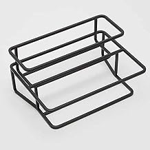 American METALCRAFT, Inc. American Metalcraft BTS2 Two-Tiered Condiment Stand, Black