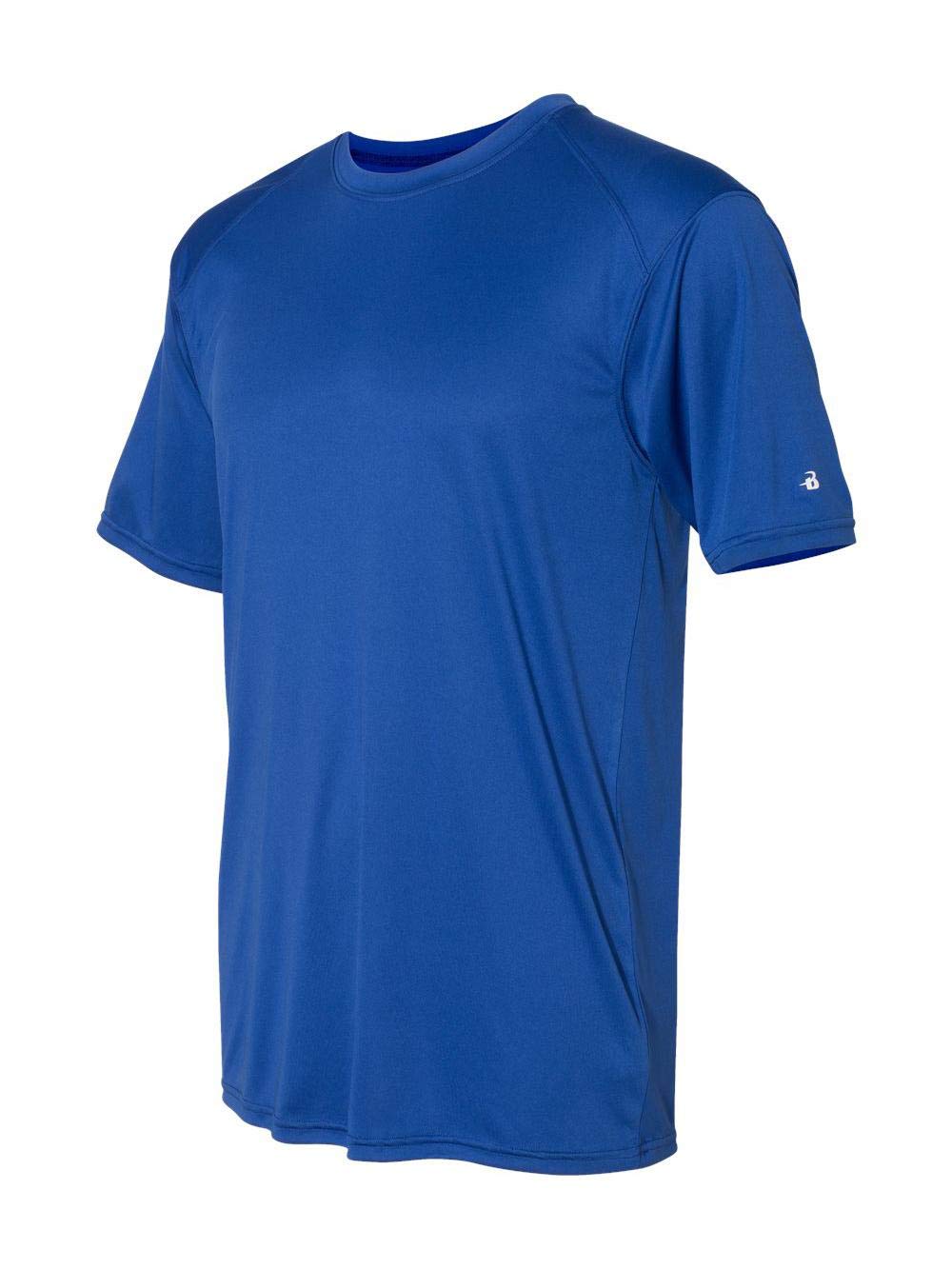 Ultimate SoftLock™ Tee 4XL Royal by Badger – Polyester, Royal, Model 4020