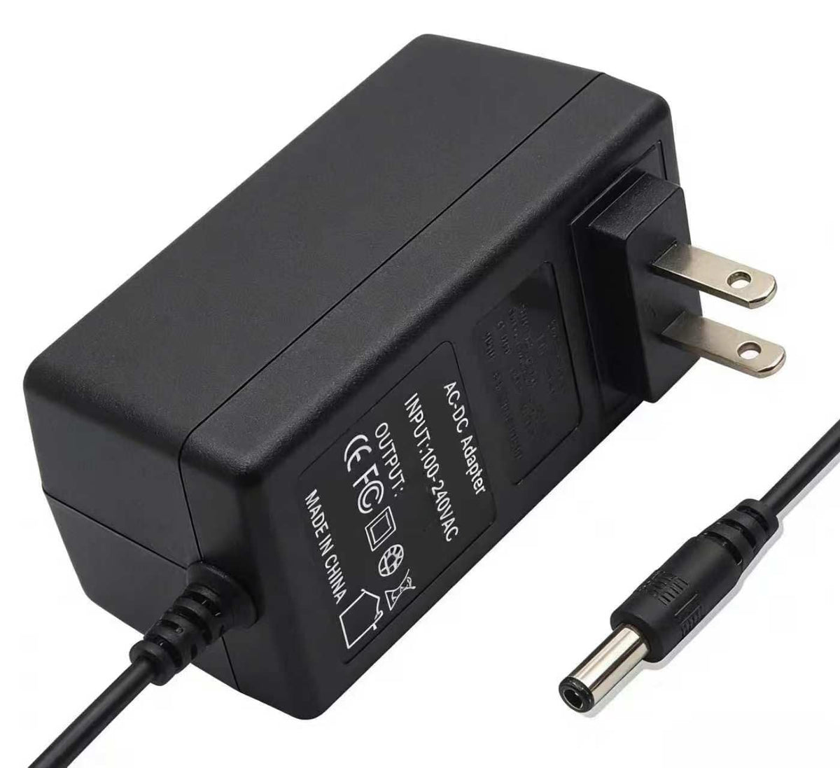 12V AC/DC Adapter for StarTech.com Secure 4 Port Single Head DP KVM Switch with CAC Port by Feumotu – Black, Model F2608053482