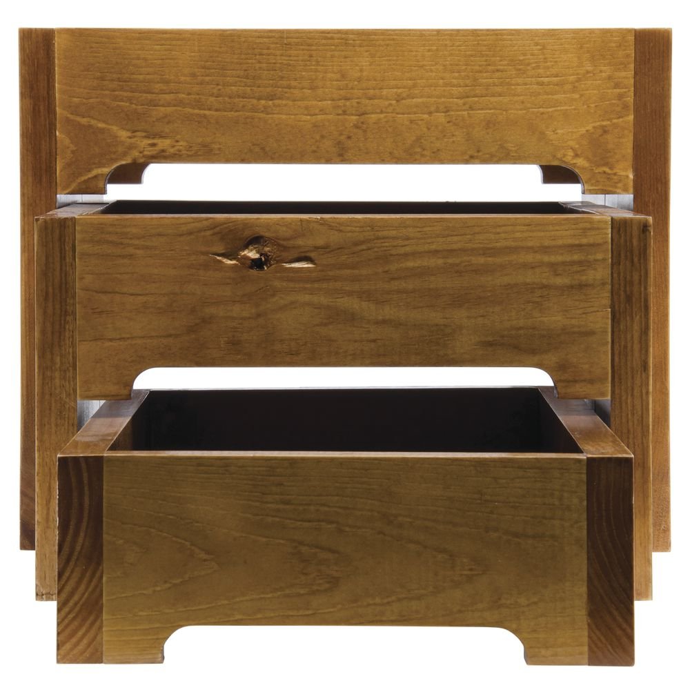Nesting Display Riser Natural Pine Set of by HUBERT – Wood, Natural, Model 50764