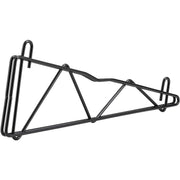 18" Single Arm Shelf Bracket Black Epoxy by Nexel – Steel, Black, Model AB18B
