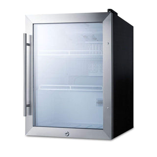 Summit 19” Outdoor Beverage Center by Summit Appliance – 24.75" H X 18.88" W X 17.0" D, 2.1 cubic_feet, Black, Model SPR314LOS