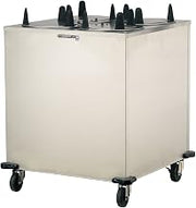 6410 Food Service Regular Mobile Plate Dispenser, Stainless Steel, 4 Stack (Fully Assembled)