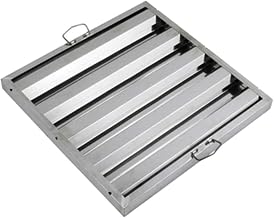 Winco HFS-2016 Hood Filter, 20 by 16-Inch | Grease capture, Precision engineering, Commercial design, Great for Ventilation Hoods, Grease Control and Restaurant Kitchens
