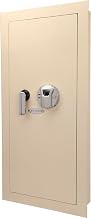 Biometric Fingerprint Digital Security Hidden In Wall Safe Between Standard Wall Studs 0.83 Cu Ft - Right Opening by Barska – One Size, 0.82 cubic_feet, Alloy Steel, Model AX12408