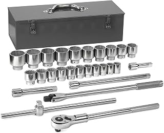 GEARWRENCH 27 Piece 3/4" Drive 12 Point SAE Mechanics Tool Set | 80880