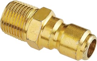 Forney 75136 Pressure Washer Accessories, Quick Coupler Plug, 3/8-Inch Male NPT, 4,200 PSI