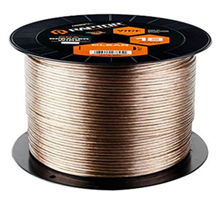 RSW18-50 Vice Series - Speaker Wire by RAPTOR – Aluminum, Transparent, Model RSW1850