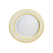 10 Strawberry Street White/Gold / Salad/Dessert Plate / 7.5x-x1 Salad Plates