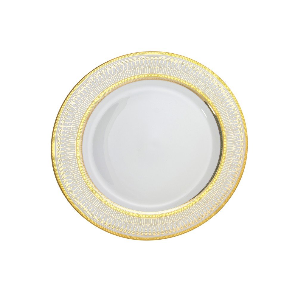 10 Strawberry Street White/Gold / Salad/Dessert Plate / 7.5x-x1 Salad Plates