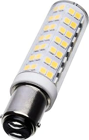 Satco 6.5W T6 LED 120V Bayonet Double Contact Base 5000K 650 Lumen Clear Finish Light Bulb
