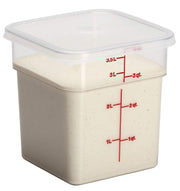 CamSquare Lids for 2 & 4 Qt. Food Storage Container by Cambro – Model TGK