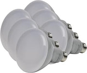 Satco S9621-9.5 Watt BR30 LED Reflector Soft White Light Bulbs - 105 Degree Beam Angle - 3000K - E26 Medium Base - 120 Volt - Dimmable - 750 Lumens - 6 Pack