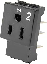 Global Industrial 15 Amp Circuit 2 Receptacle, 4/Pack