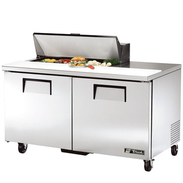 2-Door 10-Pan 15.5 Cu Ft S/S Sandwich & Salad Unit by TRUE – Model TSSU-60-10