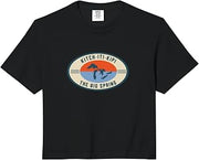 Michigan Michigander Great Lakes Kitch-iti-kipi Big Spring Comfort Colors Crop Top