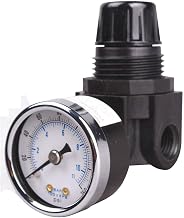 Arrow Pneumatics R162G Mini Regulator R162g, Zinc, 1/4" Npt, 250 Psi
