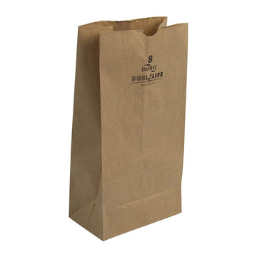 8# Paper Bag by General – 6-1/8 x 4.17 x 12-7/16, 35.0 pounds, Paper, Model 80984 /DM
