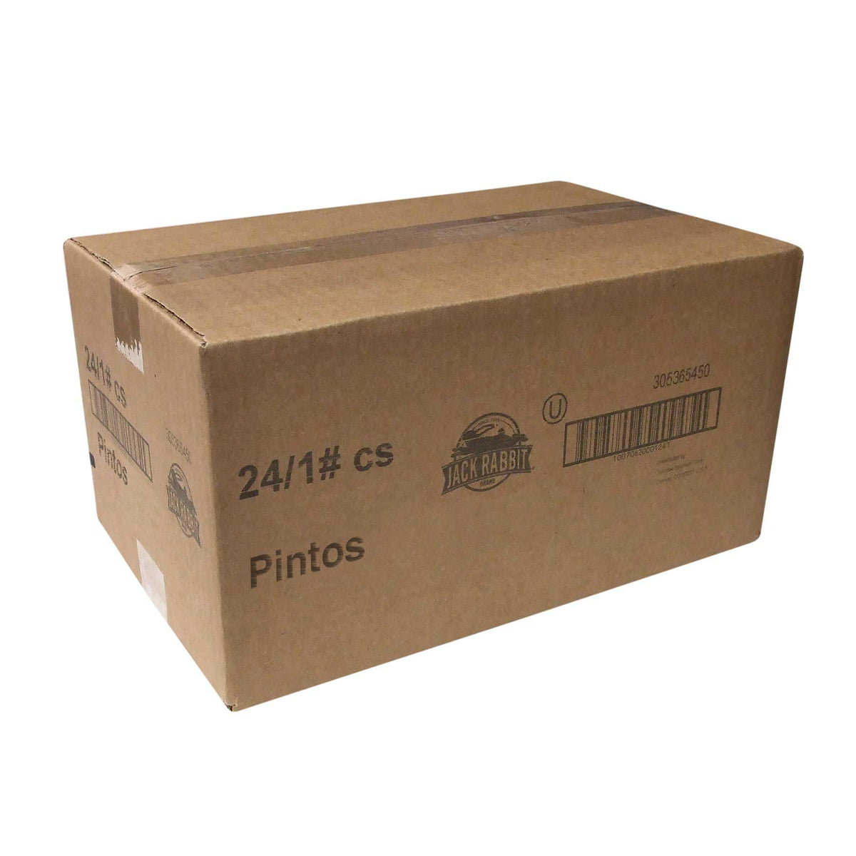 Jack Rabbit Pinto Beans by Trinidad Benham – 1 Pound (Pack of 24), Pack of 24, Model 305365100
