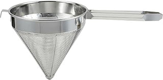 Winco China Cap Strainer, 2-Inch Diameter, Coarse Mesh | China cap design, Coarse mesh, Foodservice, Great for Draining Pasta, Rinsing Produce, Straining and Kitchen Prep