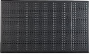 Wearwell Mat - Square Top Surface - 3X5' - Black - 3x5'