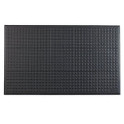 Wearwell Mat - Square Top Surface - 3X5' - Black - 3x5' by Rejuvenator – 3x5', Urethane, Black, Model 502.58X3X5BK