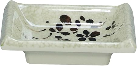 Yanco HO-4046 Japanese Style Melamine Square Sauce Dish 3 3/4" * 2 1/2" Box of 72