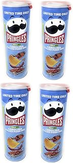 Pringles Potato Chips - 4 cans (Carolina Pulled Pork BBQ 5.5oz)
