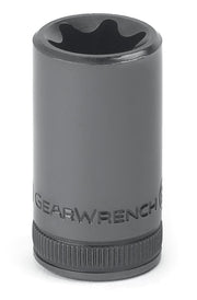 1/4" Drive External Torx Socket E6 - 80188D by GEARWRENCH – 0.984 in, Alloy Steel, Black Oxide