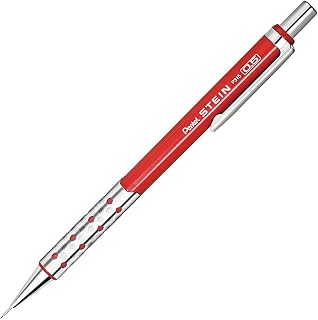 Pentel Ain Mechanical Pencil, 0.5mm, Metallic Red (P315-MB)
