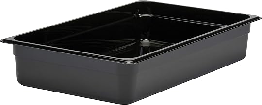 Cambro 14CW110 Food Pan 1/1 X 4" Camwear Black Case of 6