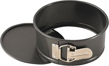 WINCO Springform Pan with Detachable Bottom, 6-Inch, Aluminized Steel,Black | Even heat distribution, Great for Cooking, Food Preparation and Restaurant Kitchens