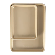 Nordic Ware Half and Quarter Sheet / Pack of 2 / Aluminum Baking & Cookie Sheets