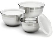 Cuisinart Stainless Steel Mixing Bowls, 3-Piece Nesting Set