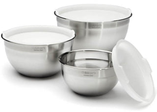 Cuisinart Stainless Steel Mixing Bowls, 3-Piece Nesting Set