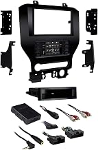 Metra 99-5838CH Turbo Touch Premium Dash Kit with Integrated Touch Screen for 2015-Up Ford Mustang with 4.2" Screen