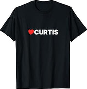 Love Curtis - Heart T-Shirt