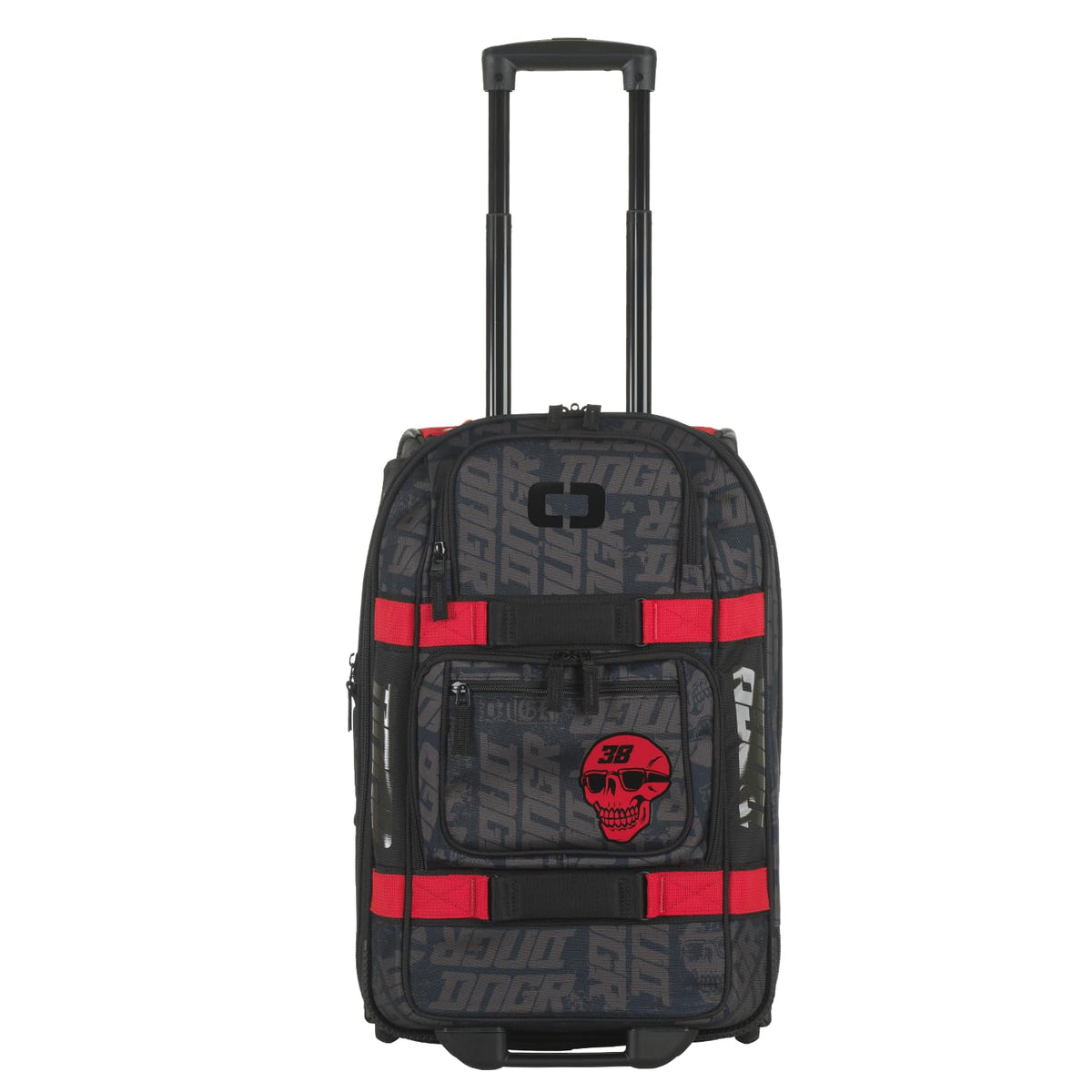 Onu-22 Luggage DNGR Flat Black by OGIO – 22”H x 14”W x 9”D, 2800 cubic_inches, Polyester, Flat Black, Model 804000.07