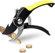 Pruning Shears Gardening Scissors, Professional Sharp Steel Blades | Arthritis Friendly Hand Pruners Non-Slip Grip for Cutting Stems & Branches