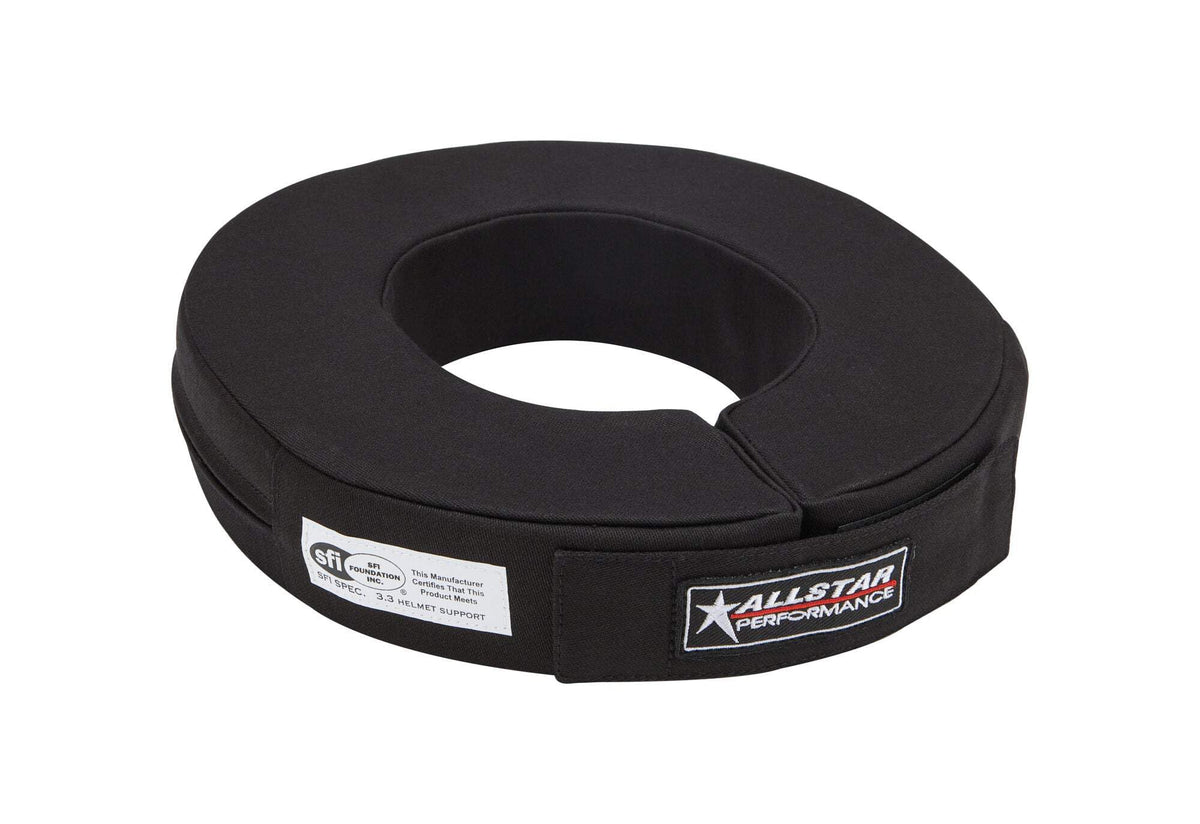 Helmet Support SFI Black Large 17in by Allstar Performance – Cotton, Black, Model ALL921014