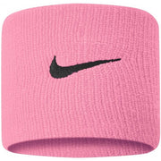 Swoosh Wristbands (Black/White by Nike – One Size, Cotton, Black/White, Model NWBSB