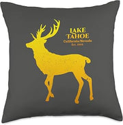 North Cascades National Park 2-Sided with Deer on the Throw Pillow