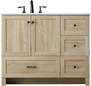 Mango Wood Bathroom Vanity - Soma Collection by Elegant Lighting